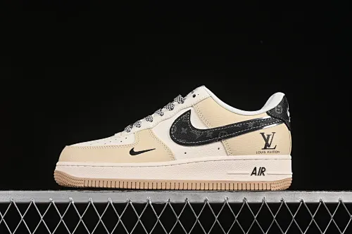 All categories Nk Air Force 1 Air Force series Nk Air Force 1 Low Air Force low-top Nike Air Force 1'07 Low LV joint milk tea Air Force 1 low-top casual sneakers ZH2598-308